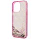 6. Guess, GUHCP14XLC4PSGP iPhone 14 Pro Max 6,7" rosa/rosa Hardcase Liquid Glitter 4G Transculent