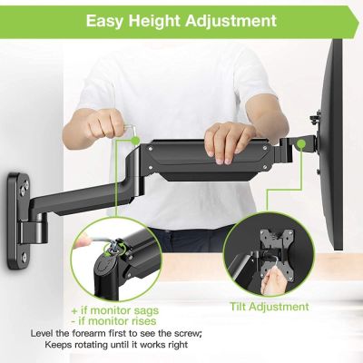 22. Techly ICA-LCD G112 TV-Halterung für 81,3 cm (32") Fernseher, Schwarz