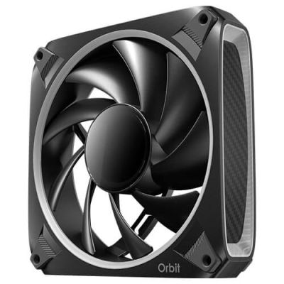 3. Antec Orbit 120 ARGB-Gehäuselüfter, 12 cm, Schwarz