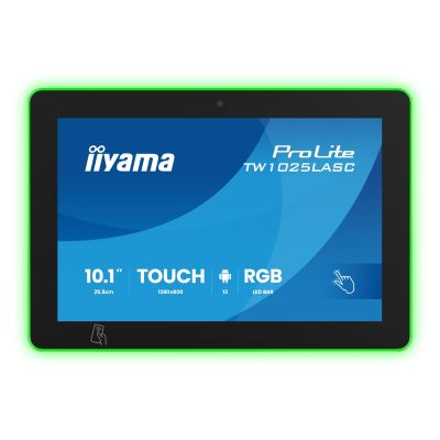 2. iiyama ProLite TW1025LASC-B3PNR Computermonitor 25,6 cm (10,1") 1280 x 800 px WXGA LED-Touchscreen Mehrbenutzerfähig Schwarz