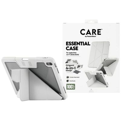 Care by PanzerGlass Y-Fold-Case für iPad Air 11" 2025 (7. Generation) / iPad Air 11" 2024 (6. Generation) - Hellgrau