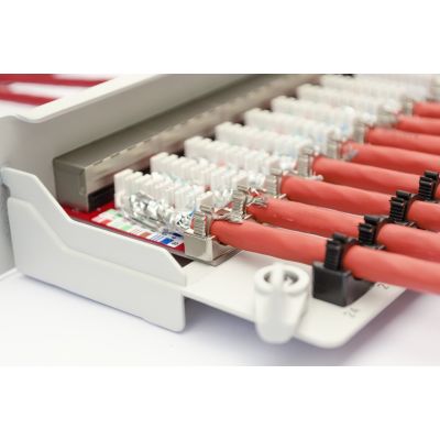 10. Digitus Cat.7 Installationskabel, S/FTP, Cca-s1a d1 a1, AWG 23/1, LSOH, 500 m, Orange, auf Rolle