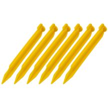 Zeltnägel 22 cm Set 6 Stück Kunststoff Enero Camp