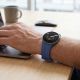 4. Tech-Protect Silikon-Evo-Armband für Samsung Galaxy Watch 40/44/46 mm – Marineblau