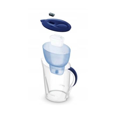 4. Brita Marella XL Filterkanne + 2 MaxtraPro PP-Kartuschen (3,5 l; blau)