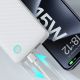 9. Baseus Airpow Lite 10000mAh 15W Powerbank mit Baseus Simple USB-A - USB-C 30cm Kabel - Weiß
