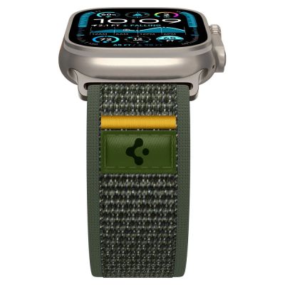 5. Spigen Athlex Air Strap für Apple Watch 44 / 45 / 46 / 49 mm - Grün