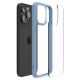 13. Spigen Crystal Hybrid-Hülle für iPhone 15 Pro Max – transparent und blau