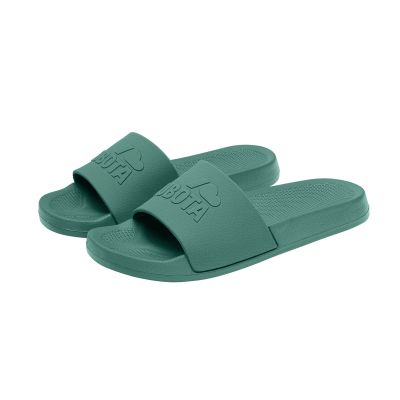 7. Kubota Basic Plain Pool Flip-Flops grün K25SS-101-001-18-1