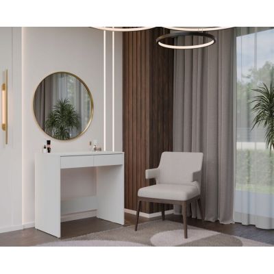 9. MARINAZ SCHREIBTISCH 2S WEISS