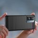 12. Carbon Case für Xiaomi Poco F4 5G flexible Silikon-Carbon-Hülle schwarz