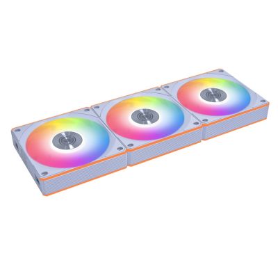 Lian Li 12CL1 Computergehäuse mit 12-cm-Lüfter, Weiß