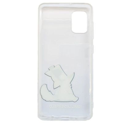 3. Karl Lagerfeld Choupette Fun Case für Samsung Galaxy A31 - Transparent