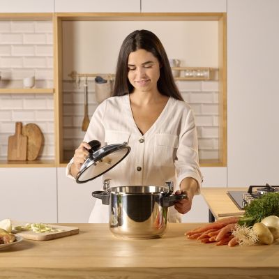 15. Taurus Moments Classic 6L Edelstahl-Schnellkochtopf