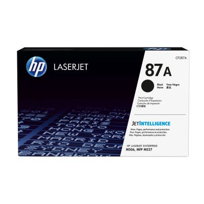 7. Originale schwarze HP 87A LaserJet-Tonerkartusche