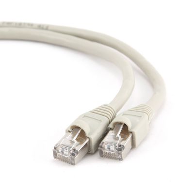 UTP-Kabel GEMBIRD PP6U-5M (RJ45 - RJ45; 5 m; UTP; Kat. 6; grau)