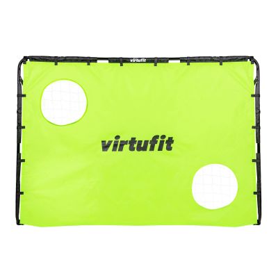 5. VIRTUFIT FUSSBALLTOR MIT SCHUSSMATTE - 215 X 150 CM