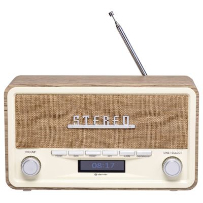 2. Retro-Radio Denver DAB-18, helles Holz