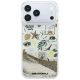 3. Karl Lagerfeld Liquid Glitter Strand- und Sandhülle für iPhone 17 Pro Max / 18 Pro Max – Beige