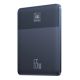 Baseus Blade2 12000mAh 65W Powerbank mit Digitalanzeige (mit Baseus Mini White Series USB-C - USB-C 100W (20V/5A) 50cm schwarzes Kabel) - Blau