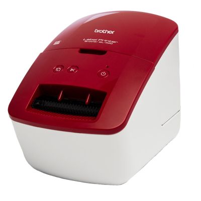 9. Brother QL-600RXX1 Thermodirekt-Etikettendrucker, 300 x 600 dpi, 71 mm/s, kabelgebunden, DK