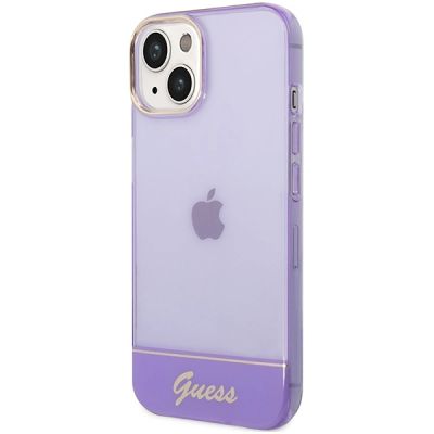 2. Guess Translucent iPhone 14 6.1" Hülle - Lila