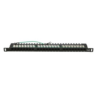 2. Patchpanel Extralink EX.9663 (0,5U; Kat. 6; 24xRJ-45)