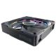 8. Seasonic MagFlow ARGB Computergehäuselüfter 12cm Schwarz 3 Stück.