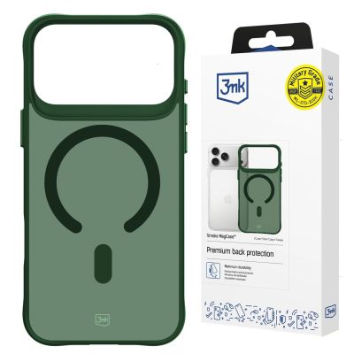 20. 3mk Smoke MagCase für iPhone 17 Pro Max – Grün