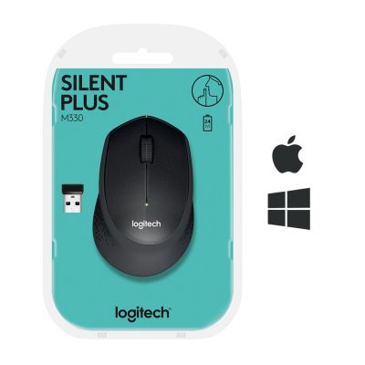 4. Logitech M330 Maus 910-004909 (USB 2.0; schwarz; optisch)