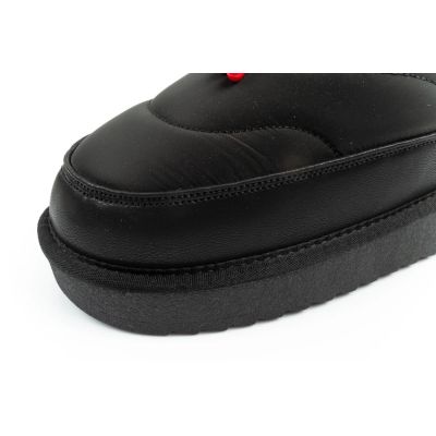 6. D.Franklin Damen Schneestiefel Winter Modische Isolierte Stiefeletten Schwarz