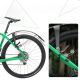 4. Rockbros FK-892 Offroad-Fahrradschutzbleche, verstellbar – Schwarz
