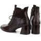 5. Gefütterte Damen-Ankle-Boots mit hohem Absatz, braun, Vinceza 58670