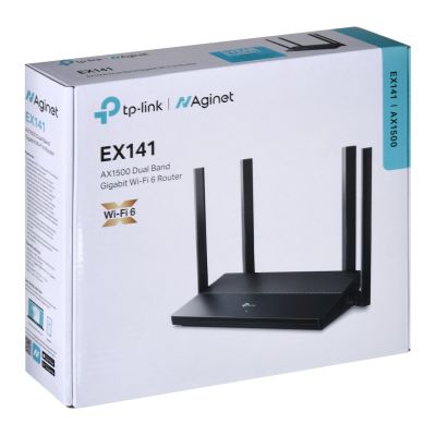 9. TP-Link EX141 Gigabit-Ethernet-Dualband-Router (2,4 GHz/5 GHz) Schwarz
