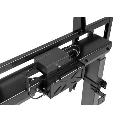 8. TECHLY MOBILER TV-STÄNDER 55-100" BIS 120 KG ELEKTRISCH