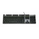 45. IBOX AURORA K-4 RGB IKGMK4 Mechanische Tastatur (USB; (US); Schwarz)