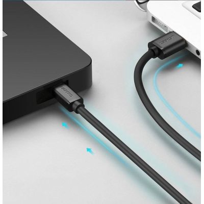 8. Ugreen USB - Mini-USB-Kabel 480 Mbit/s 3 m US132 (schwarz)