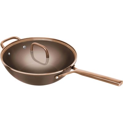 ZWILLING MILANO Wok mit Deckel 30 cm braun