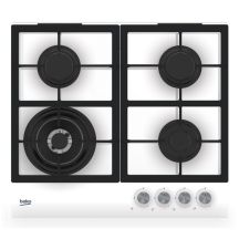 Gaskochfeld BEKO HILW64225SW, Weiß