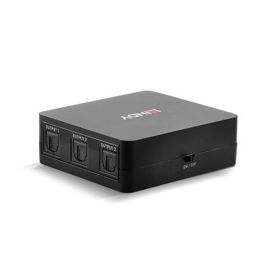 6. Lindy 70480 Audio-Splitter Schwarz