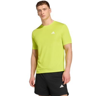 adidas Workout Essentials Base T-Shirt für Herren, limettengrün KD5472
