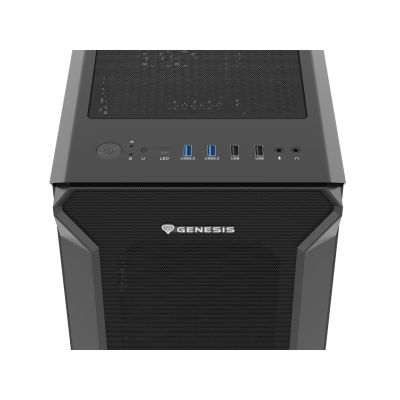 38. GENESIS IRID 505F MIDI-TOWERCASE MIT FENSTER USB 3.0 NPC-1997