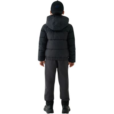 7. Jungen Daunenjacke 4F M621 tiefschwarz 4FJWAW25TDJAM621 20S