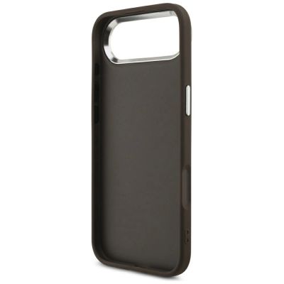 7. Guess 4G Big 4G Classic Logo Hülle für iPhone 17 Air – braun und silber