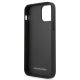 7. Mercedes Leder Perforated Area Case für iPhone 12 mini - Schwarz