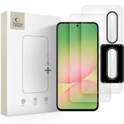 Tech-Protect Glass Set+ Panzerglas für Samsung Galaxy A36 / A56 5G - Transparent