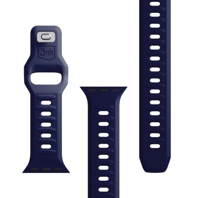 13. 3mk Silikon- Watch für Apple Watch 38/40/41 mm – Blau