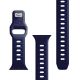 13. 3mk Silikon- Watch für Apple Watch 38/40/41 mm – Blau