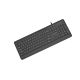 4. GEMBIRD SLIM KABELGEBUNDENE MULTIMEDIA-TASTATUR, USB, 5-TASTEN-SCHNELLTASTEN, US-LAYOUT, SCHWARZ