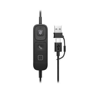 106. HP Poly Mission 425 Classic Kabelgebundenes USB-Stereo-Headset (Mehrfachpackung)